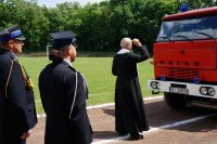 święcenie wozu strażackiego