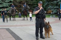 pokaz psa policyjnego